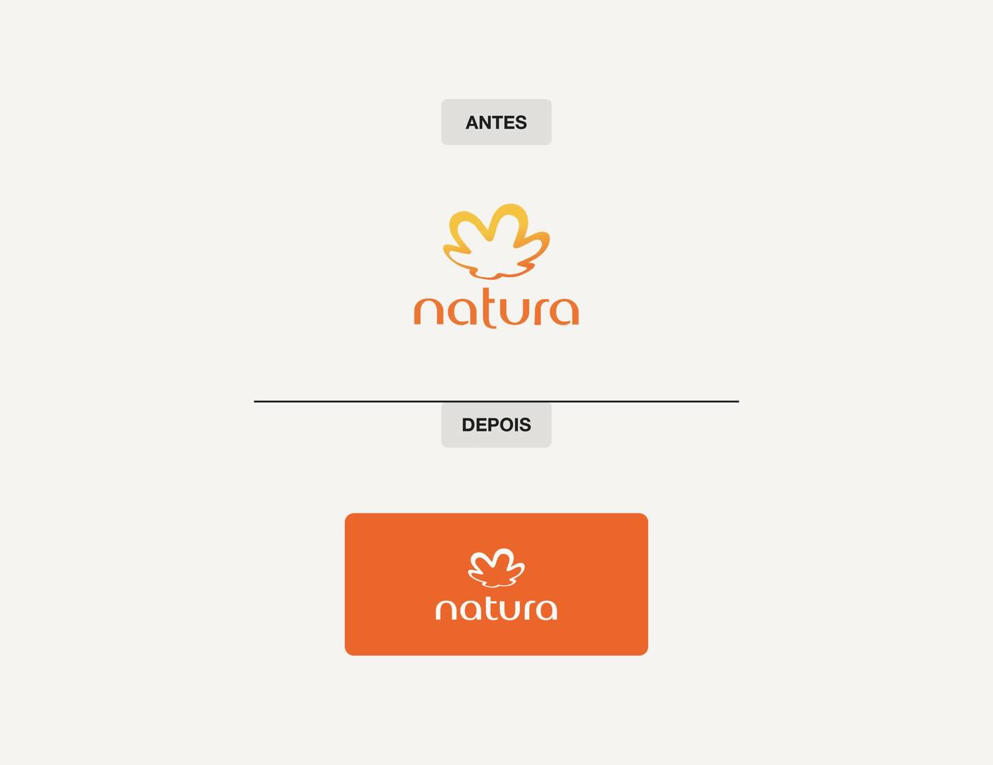 Redesign e Rebranding da marca Natura