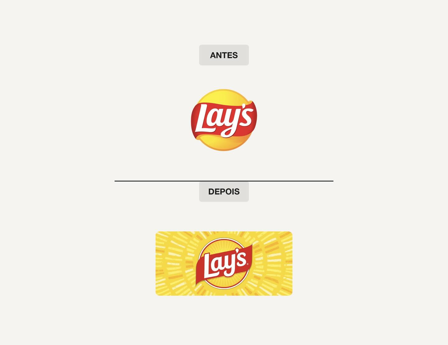 Redesign e Rebranding da marca Lays