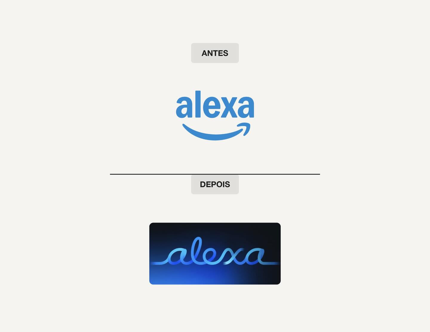 Redesign e Rebranding da marca Alexa